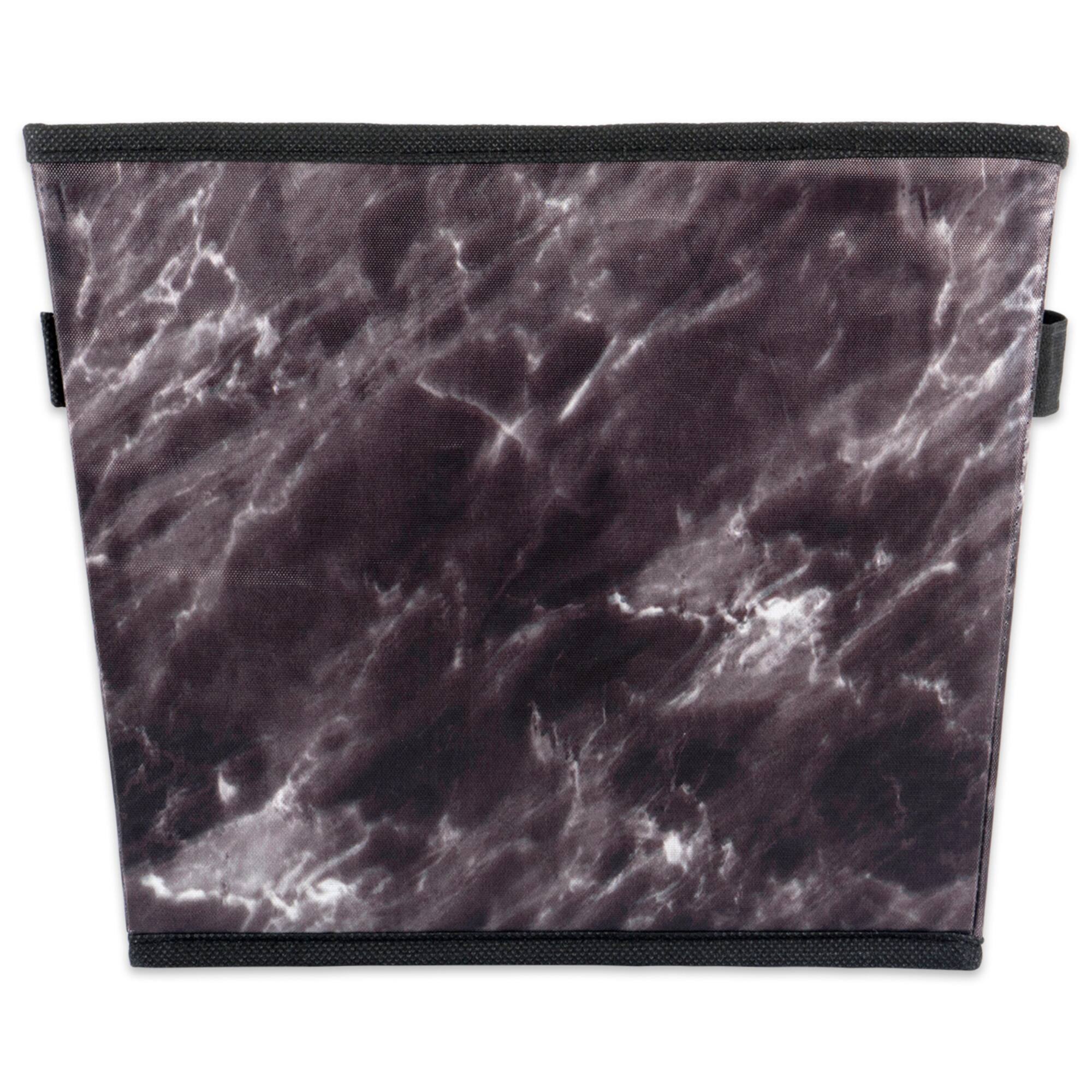 DII® Medium Black Trapezoid Laundry Bin Set, 3ct.